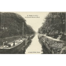 CPA: REDON, LE CANAL DE NANTES à BREST, Années 1920