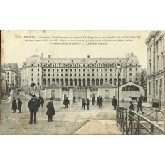 CPA: RENNES, LA CASERNE SAINT-GEORGES, Années 1900