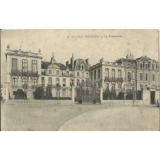 CPA: RENNES, LA PREFECTURE, vers 1900