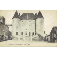 CPA - NEMOURS - Le Château & La Tour - Années 1910