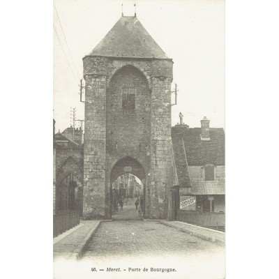 CPA - MORET - Porte De Bourgogne - Années 1900