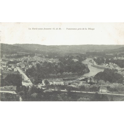 CPA - LA FERTE SOUS JOUARRE - Panorama Pris De la Dhuys - Années 1910