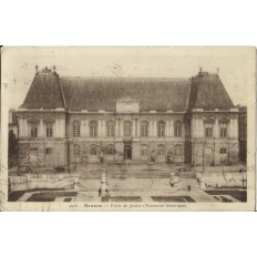 CPA: RENNES, PALAIS DE JUSTICE, Années 1930