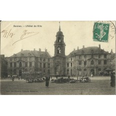 CPA: RENNES, HOTEL DE VILLE, vers 1910