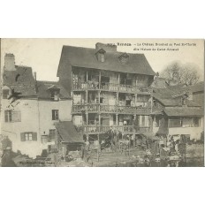 CPA: RENNES, CHATEAU BRANLANT, PONT SAINT-MARTIN, vers 1910