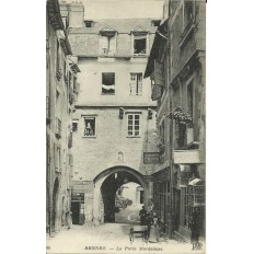 CPA: RENNES, LA PORTE MORDELAISE, Années 1900