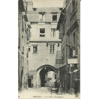 CPA: RENNES, LA PORTE MORDELAISE, Années 1900