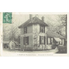 CPA - FORET DE FONTAINEBLEAU - Restaurant De Franchard - Années 1910