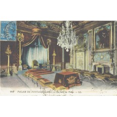 CPA - PALAIS DE FONTAINEBLEAU - La Salle Du Trône - Années 1920