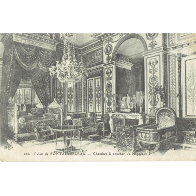 CPA - PALAIS DE FONTAINEBLEAU - Chambre A Coucher De Napoléon 1er - Années 1920