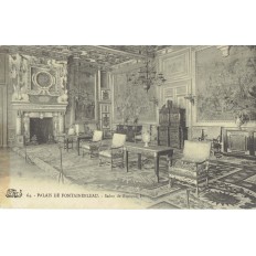 CPA - PALAIS DE FONTAINEBLEAU - Salon De François 1er - Années 1920