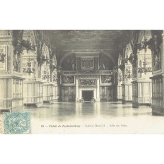 CPA - PALAIS DE FONTAINEBLEAU - Galerie Henri II - Années 1920