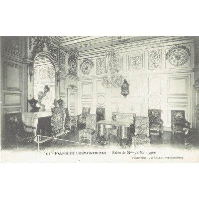 CPA - PALAIS DE FONTAINEBLEAU - Salon De Mme De Maintenon - Années 1920