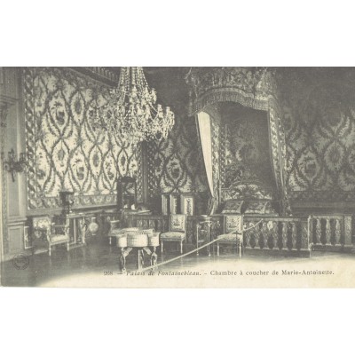 CPA - PALAIS DE FONTAINEBLEAU - Chambre De Marie Antoinette - Années 1920