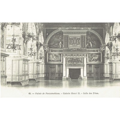 CPA - PALAIS DE FONTAINEBLEAU - Salle Des Fêtes - Années 1920