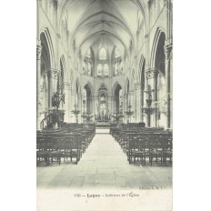 CPA - LAGNY - Intérieur De L'Eglise - Années 1900