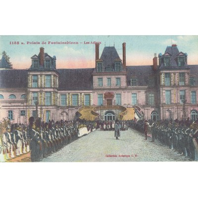 CPA - PALAIS DE FONTAINEBLEAU - Les Adieux - Années 1920