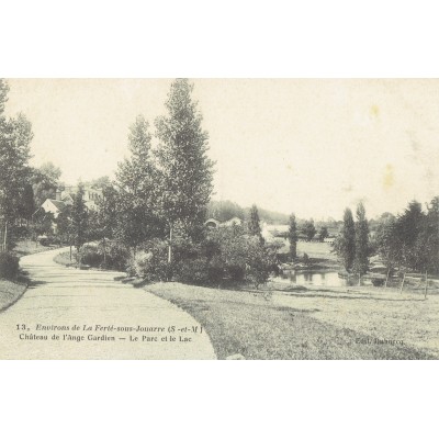 CPA - LA FERTE SOUS JOUARRE - Le Parc & Le lac - Années 1910