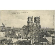 CPA: RENNES, TOURS DE LA CATHEDRALE, vers 1900