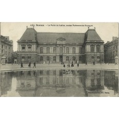 CPA: RENNES,BASSIN DU PALAIS DE JUSTICE, vers 1914-18