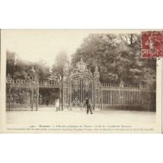 CPA: RENNES, GRILLE DE L'ARCHITECTE MARTENOT (THABOR), Années 1930