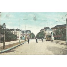 CPA: RENNES, Avenue de la Gare, vers 1900