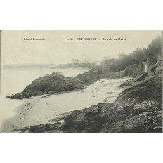 CPA: ROTHENEUF, UN COIN DU HAVRE, vers 1900