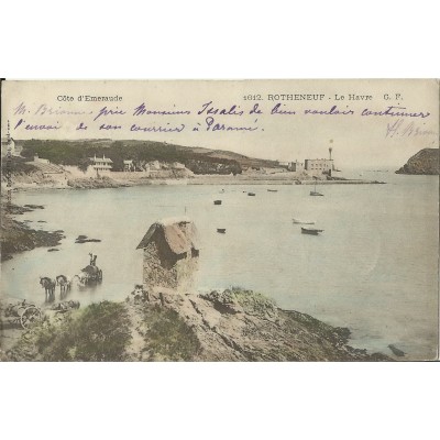 CPA: ROTHENEUF, LE HAVRE(colorisée), vers 1900