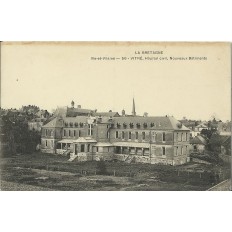 CPA: Vitré, HOPITAL CIVIL, NOUVEAUX BATIMENTS, vers 1900