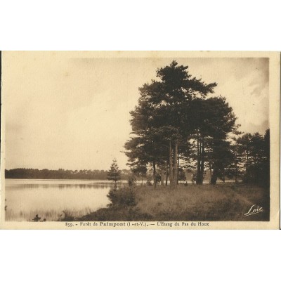 CPA: PAIMPONT, L'ETANG DU PAS DU HOUX, vers 1920