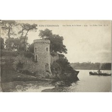 CPA: LES BORDS DE LA RANCE, LE CHENE VERT, vers 1910