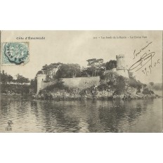 CPA: LES BORDS DE LA RANCE, LE CHENE VERT, vers 1900