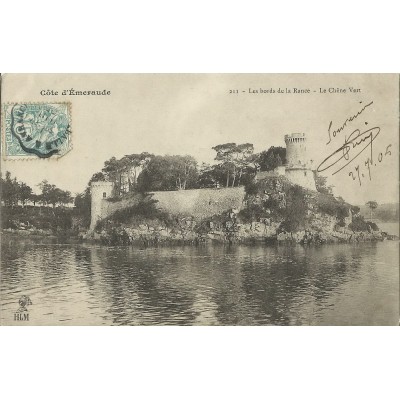 CPA: LES BORDS DE LA RANCE, LE CHENE VERT, vers 1900