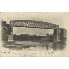 CPA: LES BORDS DE LA RANCE, Le Pont de Lessart, vers 1910