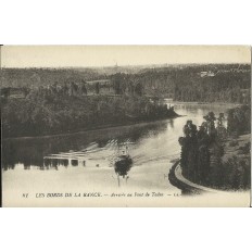 CPA: LES BORDS DE LA RANCE, VAPEUR au PONT de TADEN vers 1910