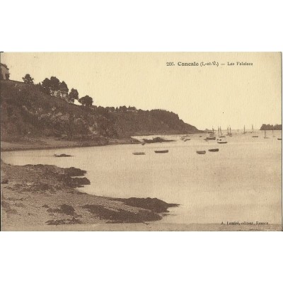 CPA: CANCALE, LES FALAISES vers 1910