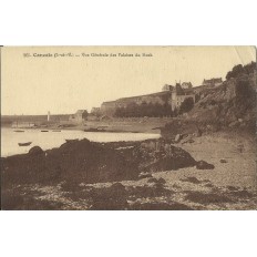 CPA: CANCALE, Vue Générale des FALAISES du Hock, vers 1910