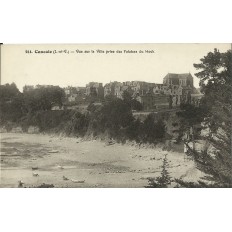 CPA: CANCALE, Vue sur la ville prise des Falaises, années 1910