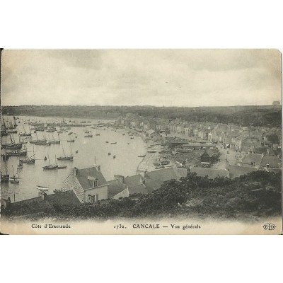 CPA: CANCALE, VUE GENERALE, vers 1900