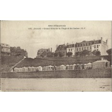 CPA: DINARD: GRAND HOTEL DE LA PLAGE & DU CASINO, vers 1900