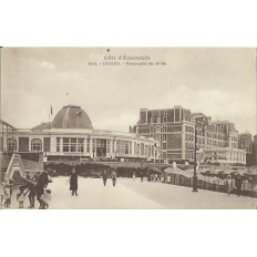 CPA: DINARD: PROMENADE des ALLIES, vers 1910