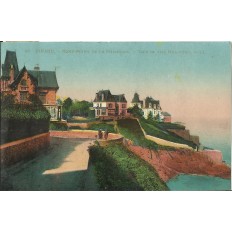 CPA: DINARD: Rond-Point de la Malouine (colorisée), vers 1910