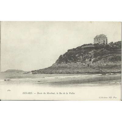 CPA: DINARD: Route du Moulinet, le bec de la Vallée, vers 1900