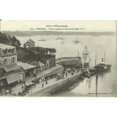 CPA: DINARD: L'Embarcadère du Bec-de-la-Vallée, vers 1910