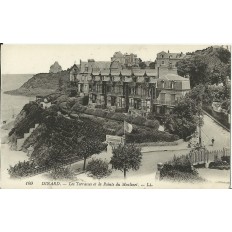 CPA: DINARD: Les Terrasses, la Pointe du Moulinet, 1910