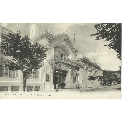 CPA: DINARD: CASINO (Façade), vers 1910