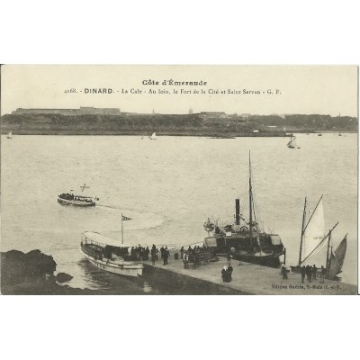 CPA: DINARD: La Cale, Années 1910.