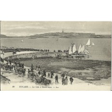 CPA: DINARD: Arrivée par la Cale, Années 1910