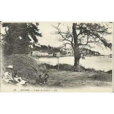 CPA: DINARD: L'Anse du Prieuré (Animée), Années 1910