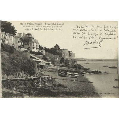 CPA: DINARD: La Cote à Bric-à-brac, Années 1910